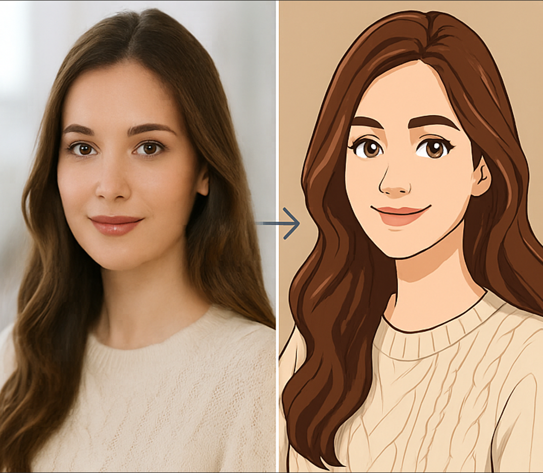 AI Cartoon Image Example
