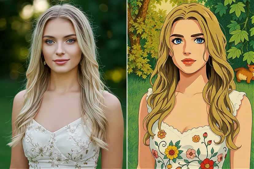 photo to cartoon